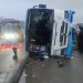 11 injured as BRT bus, truck fall on Lagos roads