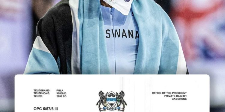 Botswana declares holiday to honour Olympics gold medalist, Letsile Tebogo