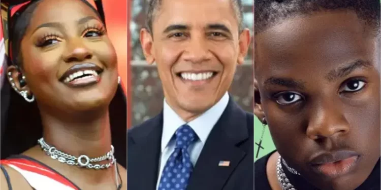 Tems, Rema only Nigerian artistes in Obama’s 2024 summer playlist