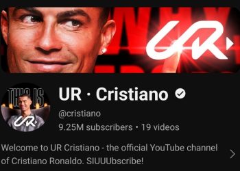 Ronaldo smashes YouTube records with channel launch
