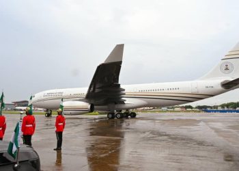 Presidency finally unveils new presidential jet