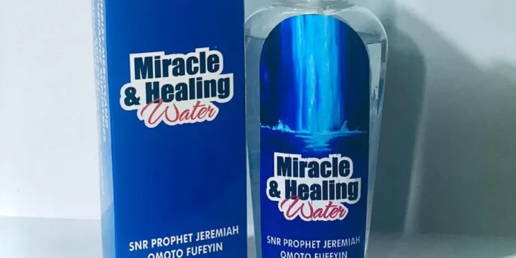 NAFDAC warns people off church’s ‘miracle’ water