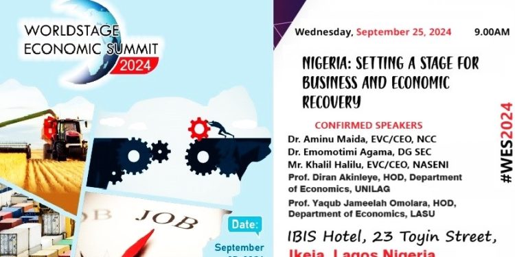 NCC, SEC, NASENI bosses, professors, others to discuss business, economic recovery at WES 2024