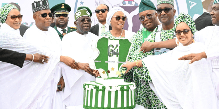 Tinubu, Shettima, lead celebrations at 64th Independence Day parade