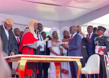 BREAKING: Okpebholo, Idahosa swear in as Edo governor, deputy
