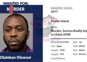 U.S places $25,000 bounty on fleeing Nigerian on murder trial