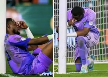 Super Eagles goalkeeper, Stanley Nwabali, loses father