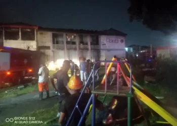 Fire guts Radio Nigeria office in Lagos