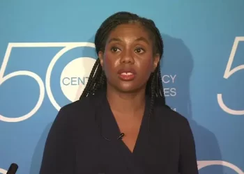 UK Party leader Kemi Badenoch vows to limit immigration