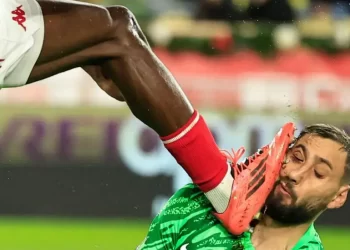 Donnarumma suffers nasty facial injury in PSG win