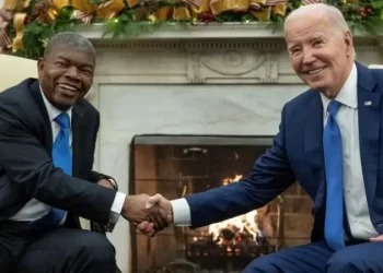 Biden visits Angola in move to rival China