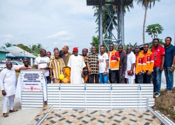 Asharami Synergy commissions solar-powered borehole system in Omagwa