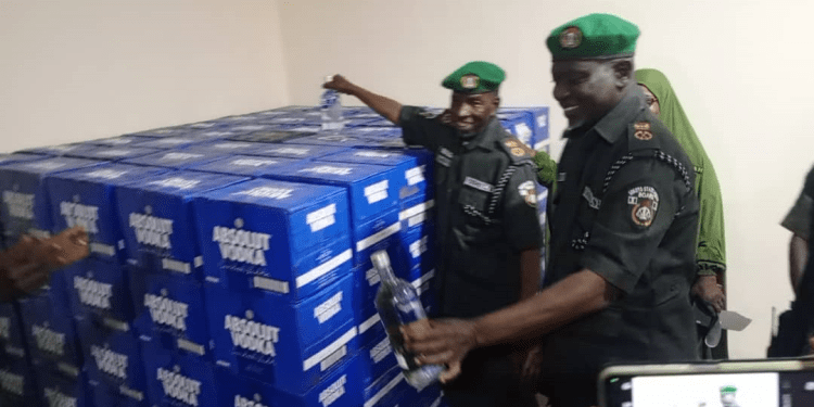 Hisbah seizes over 200 cartons of alcoholic drinks in Sokoto