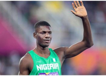Nathaniel sets 400m world lead, African record