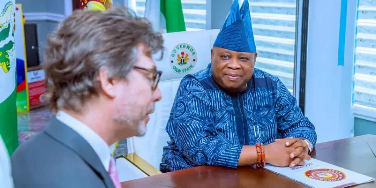 LG crisis: Police IG overseeing ‘Rape on Democracy’ in Osun – Gov. Adeleke tells British envoy