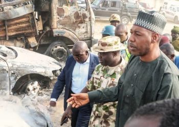 Gov. Zulum’s convoy intercepts Boko Haram operation in Yobe