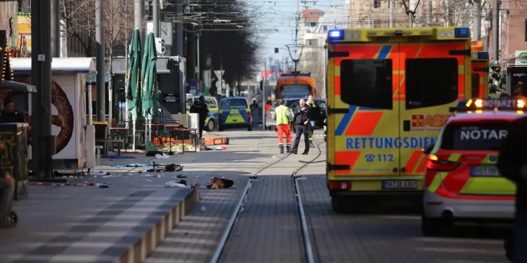 Another car rams into pedestrian zone in Germany