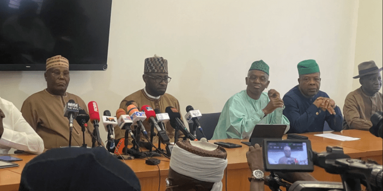 Atiku, el-Rufai, Tanko form coalition to challenge Tinubu in 2027