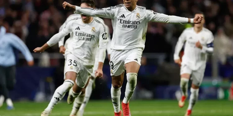 Champions League: Real Madrid edge out Atletico on penalties, Arsenal stroll past PSV