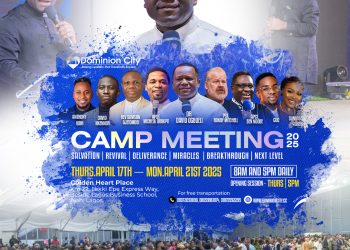 Dominion City set to host Camp Meeting 2025