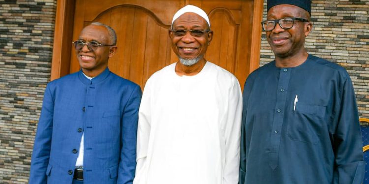 El-Rufai visits Aregbesola, Tunde Bakare in Lagos