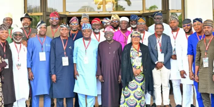 Tinubu meets Lagos lawmakers to resolve Assembly crisis
