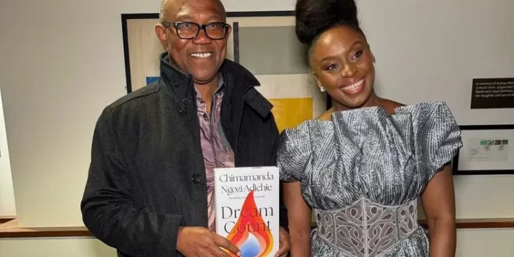 Peter Obi graces Chimamanda’s book launch in London
