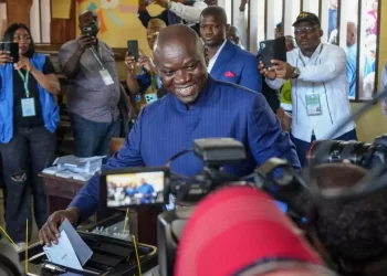 Gabon’s junta chief wins presidency by landslide