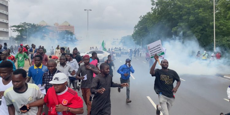 Take-It-Back Movement: Police disperse Abuja protesters with tear gas