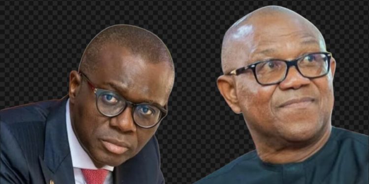 Sanwo-Olu fires back at Peter Obi over comments about Nigeria
