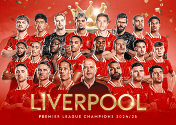 Liverpool win Premier League to equal Man Utd record