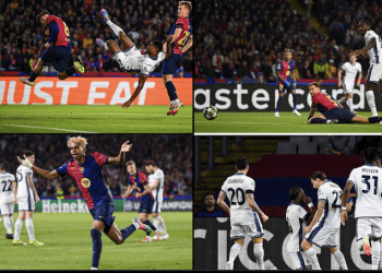 UCL: Yamal, Dumfries shine as Barca draw Inter in six-goal thriller