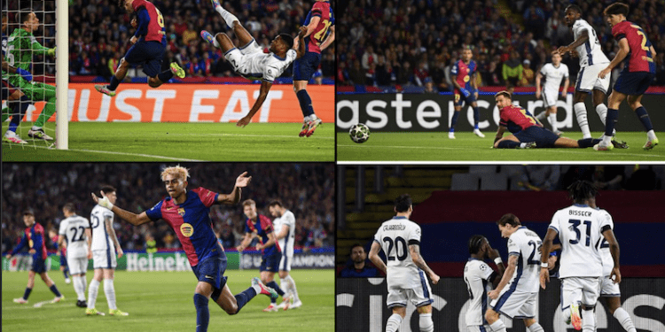 UCL: Yamal, Dumfries shine as Barca draw Inter in six-goal thriller