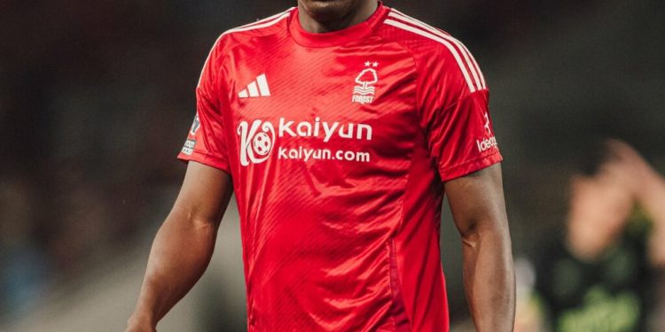 Forest striker Awoniyi in induced coma after surgery