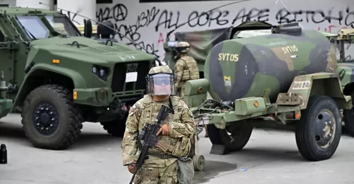 Trump sends National Guard to Los Angeles over immigration raids protests