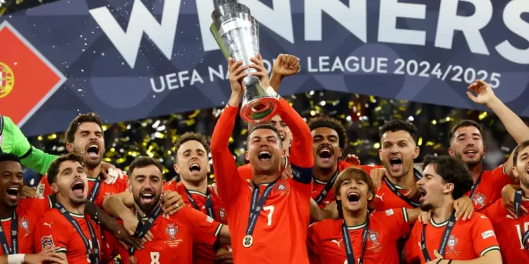 Portugal beat Spain to win Nations League