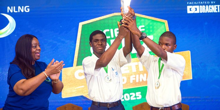 NLNG ignites passion for science as Community Scondary School, Igboh Etche, emerge winner of 2025 Science Quiz Competition