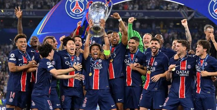 PSG maul Inter Milan 5-0 to win Champions League