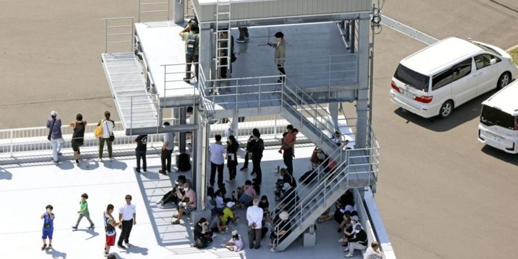 Evacuations in Japan and US as Russia earthquake triggers widespread tsunami warnings