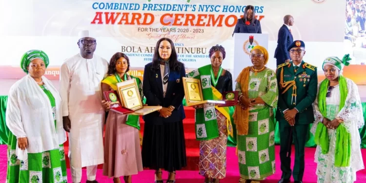 offers jobs, N250K, PhD scholarships to 200 NYSC honourees