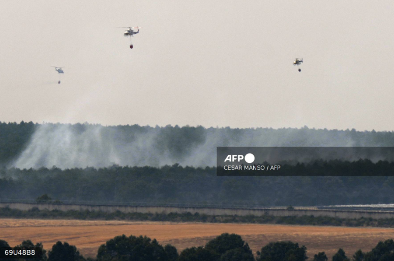 Deadly wildfires rage across Spain