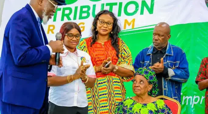 Gov. Mbah flags off Enugu sustainable food distribution to vulnerable households