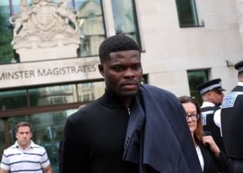 Ghana midfielder Partey enters not guilty plea in alleged rape case