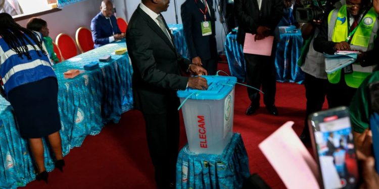 Cameroon holds presidential poll as Biya readies for 8th term