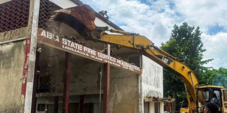 Gov. Otti set to build modern fire station in Umuahia