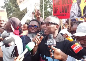 Heavy security cordons Aso Rock as ‘Free Kanu’ protest sparks gridlock