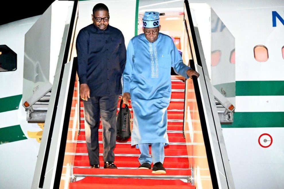 Tinubu returns to Abuja after counterterrorism talks in Rome