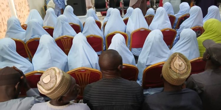 Kebbi First Lady receives 24 rescued schoolgirls