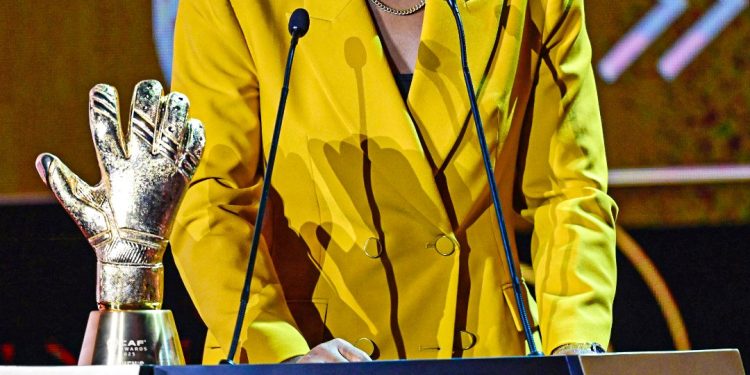 CAF Awards 2025: Nnadozie wins Women’s Best Goalkeeper Award