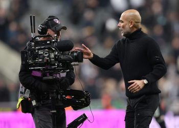 Guardiola apologises for clash with cameraman after Newcastle loss